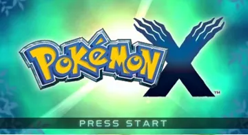 Pokemon X (Taiwan) (En,Ja,Fr,De,Es,It,Ko) screen shot title
